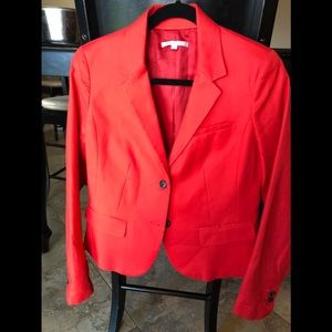 Red blazer - solid red schoolboy jacket EUC